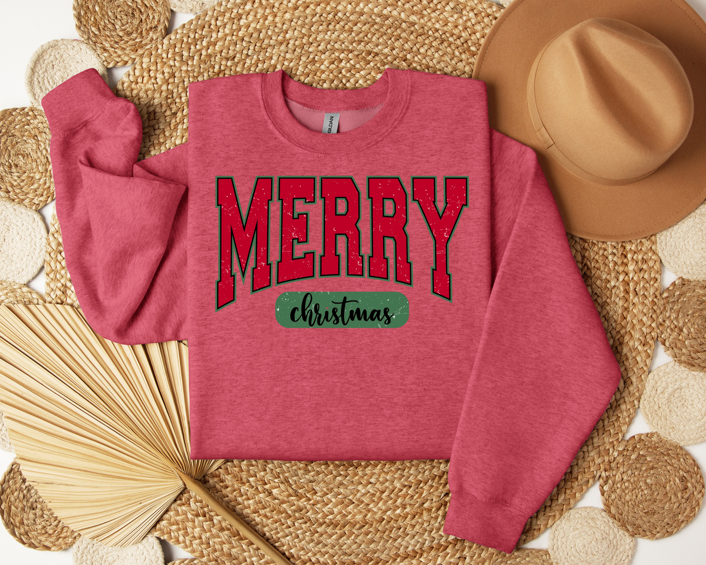 Merry Christmas Santa Retro Christmas Sweatshirt – Perfect Holiday Gift for Christmas