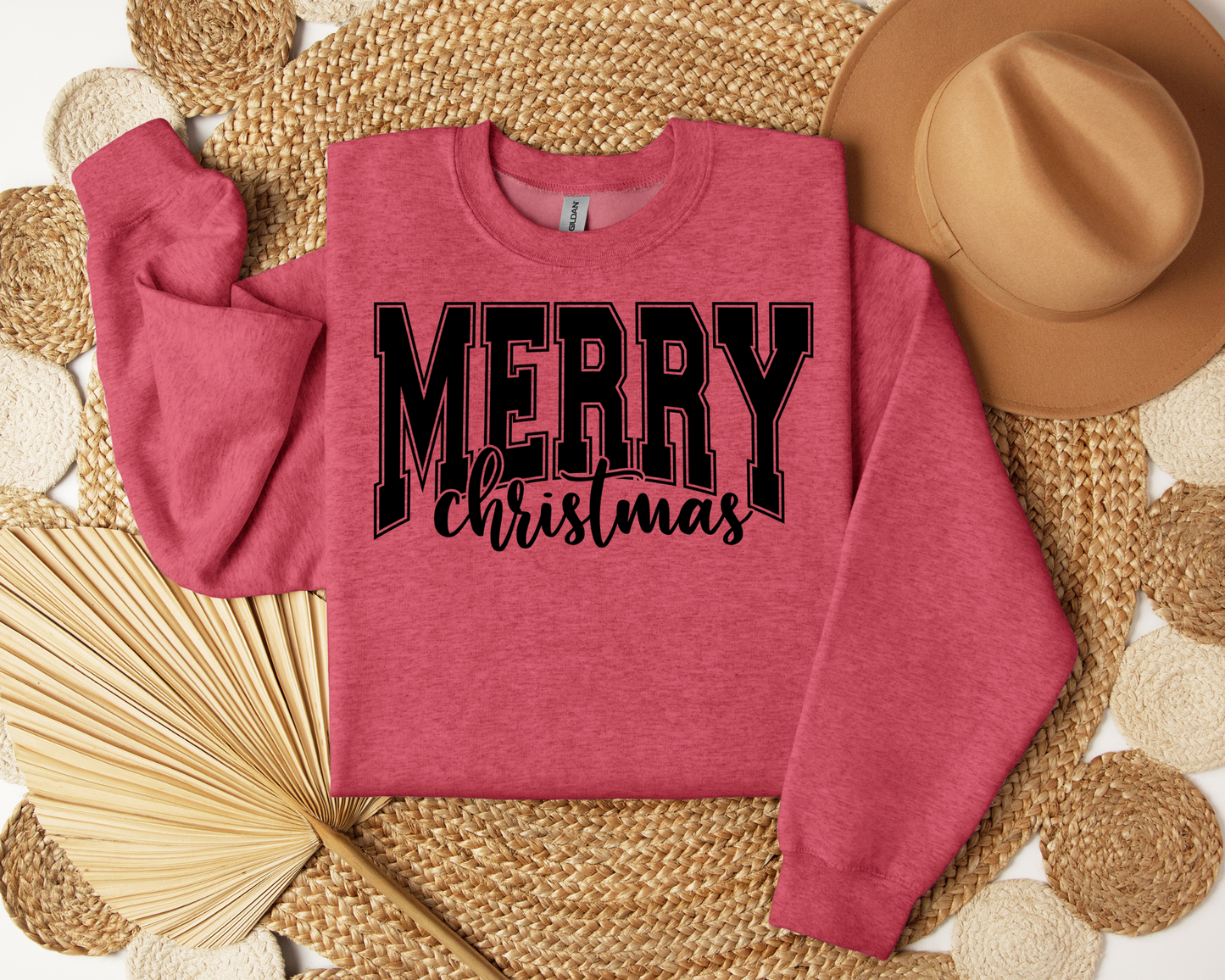 Merry Christmas Sweatshirt – Cozy Christmas Vibes Gift – Holiday Season Graphic Sweatshirt – Festive Winter Apparel (Copy)