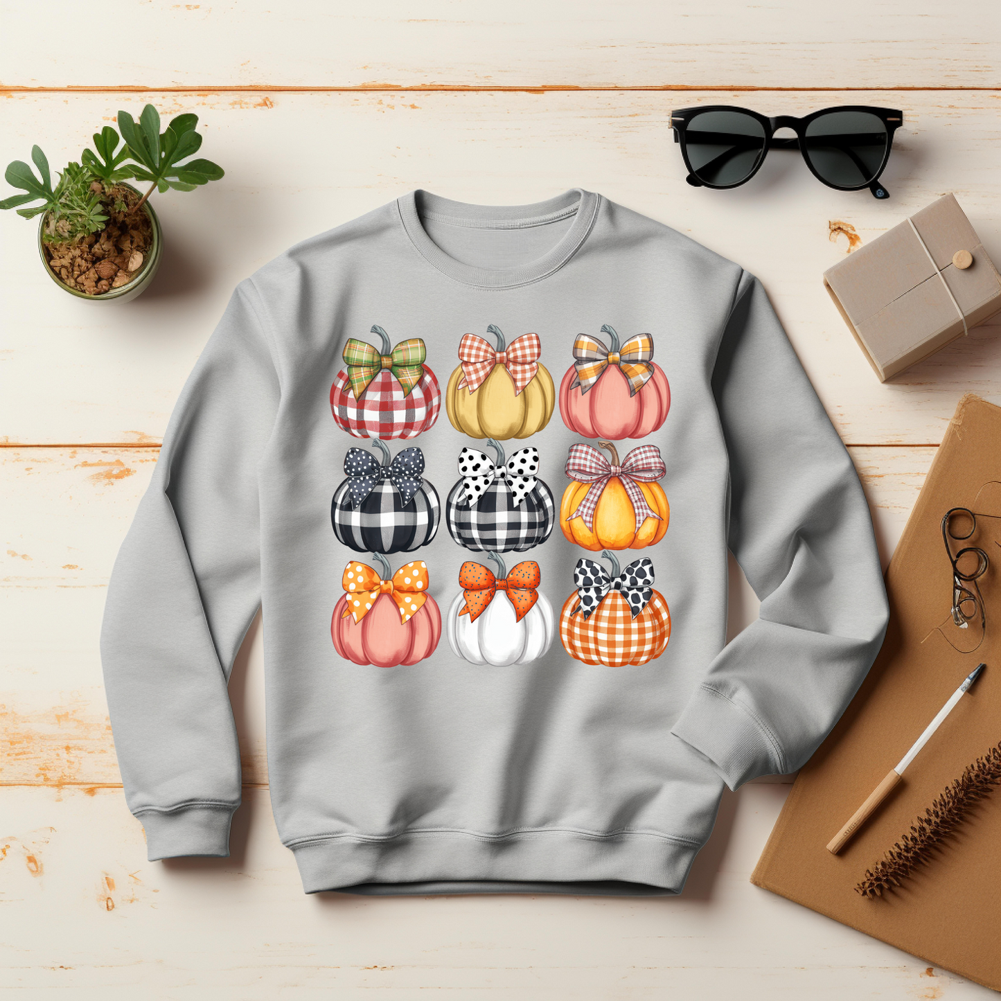 Thankful Sweatshirt - Pumpkin Thanksgiving Sweatshirt, Thanksgiving Shirt, Women’s Graphic Pullover