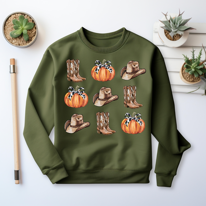 Thankful Sweatshirt - Pumpkin Squad Thanksgiving Sweatshirt