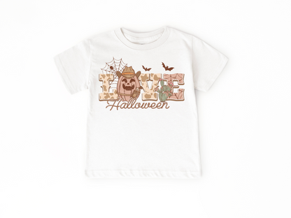 Retro Halloween Kids Shirt, Vintage Halloween Toddler T-Shirt