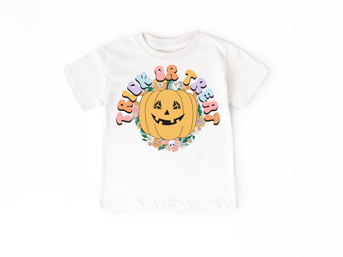 Retro Halloween Kids Shirt, Vintage Halloween Toddler T-Shirt