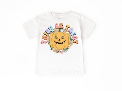 Retro Halloween Kids Shirt, Vintage Halloween Toddler T-Shirt