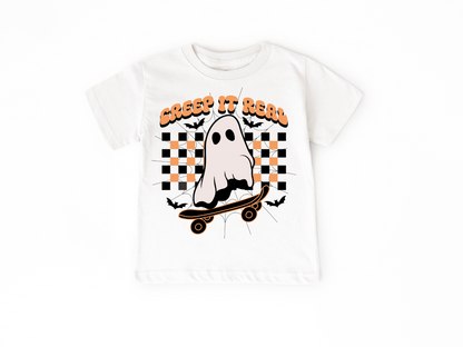 Retro Halloween Kids Shirt, Vintage Halloween Toddler T-Shirt