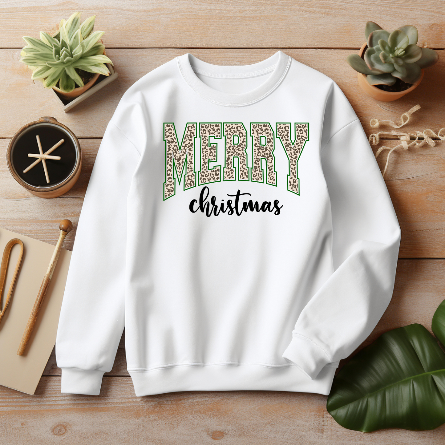 Merry Christmas Santa Retro Christmas Sweatshirt – Perfect Holiday Gift for Christmas