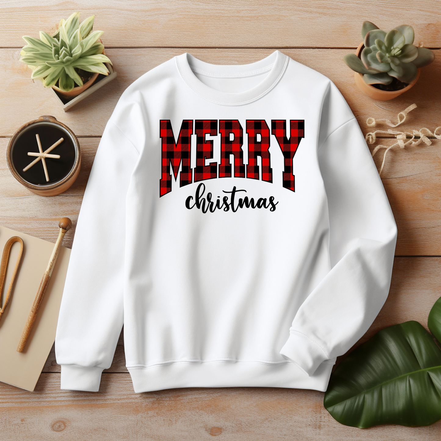 Merry Christmas Santa Retro Christmas Sweatshirt – Perfect Holiday Gift for Christmas