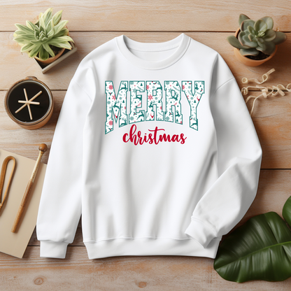 Merry Christmas Santa Retro Christmas Sweatshirt – Perfect Holiday Gift for Christmas (Copy)