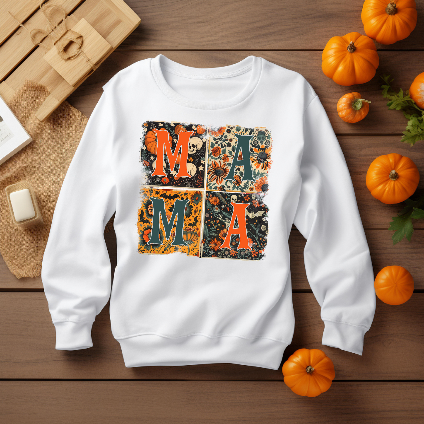 Thankful Mama Sweatshirt - Mama Apparel, Thanksgiving Shirt