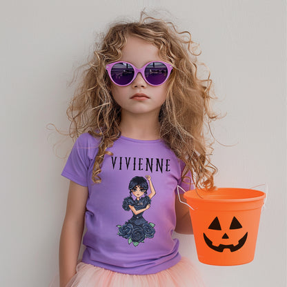 Wednesday Named Kids Shirt, Toddler T-Shirt