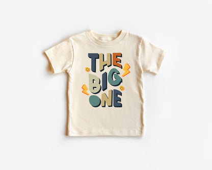 The Big One Birthday Shirt, Boys Birthday Top