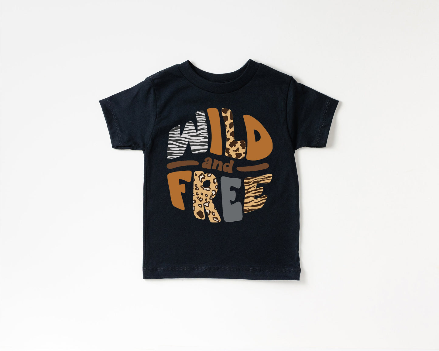 Wild And Free Safari Theme T Shirt