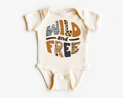 Wild And Free Safari Theme T Shirt