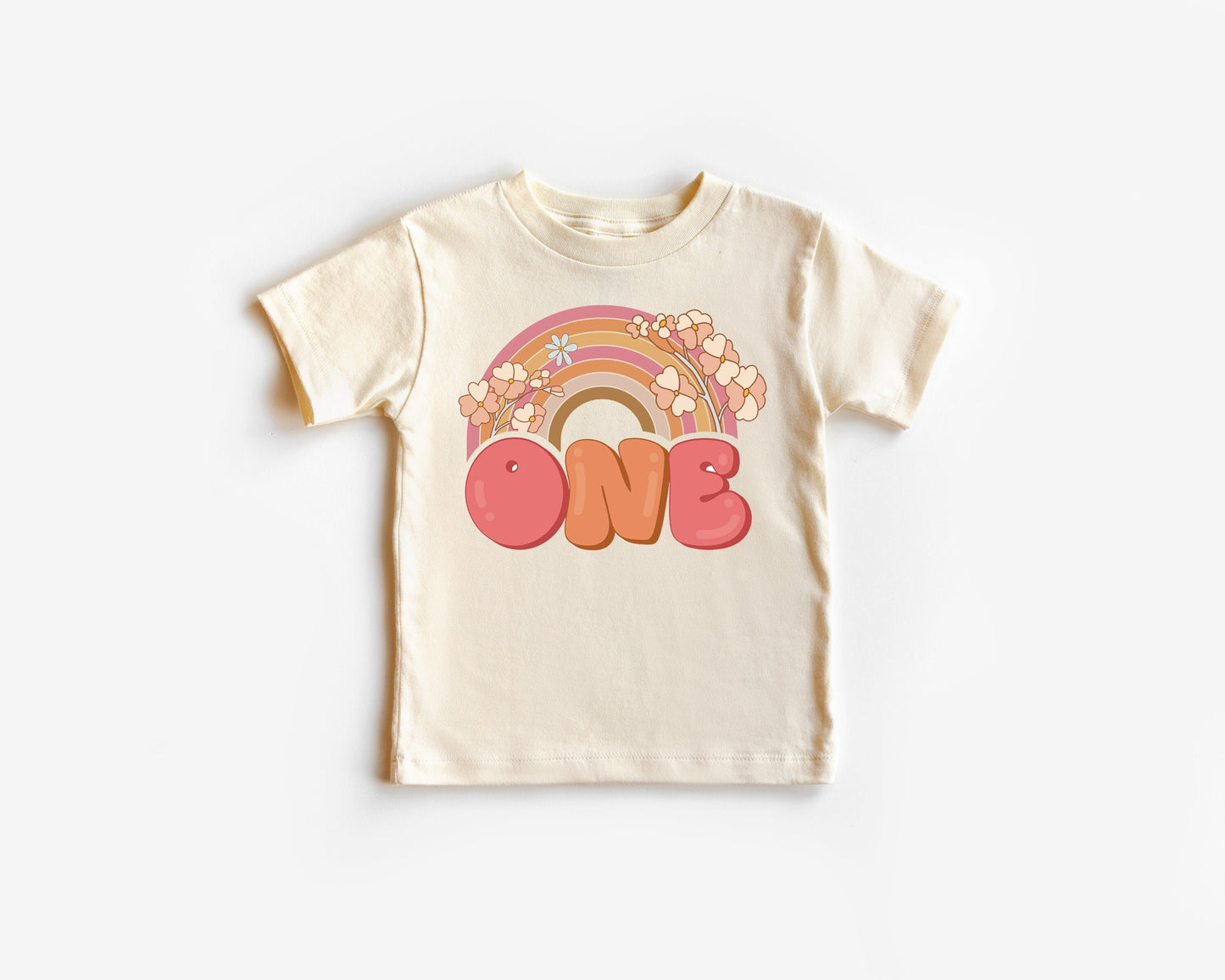 Rainbow One Birthday Shirt