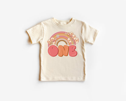 Rainbow One Birthday Shirt