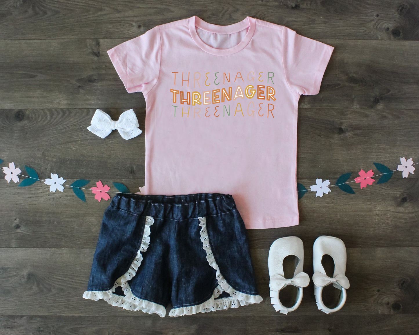 Threenager Birthday Shirt, Third Birthday Shirt, 3rd Birthday Shirt