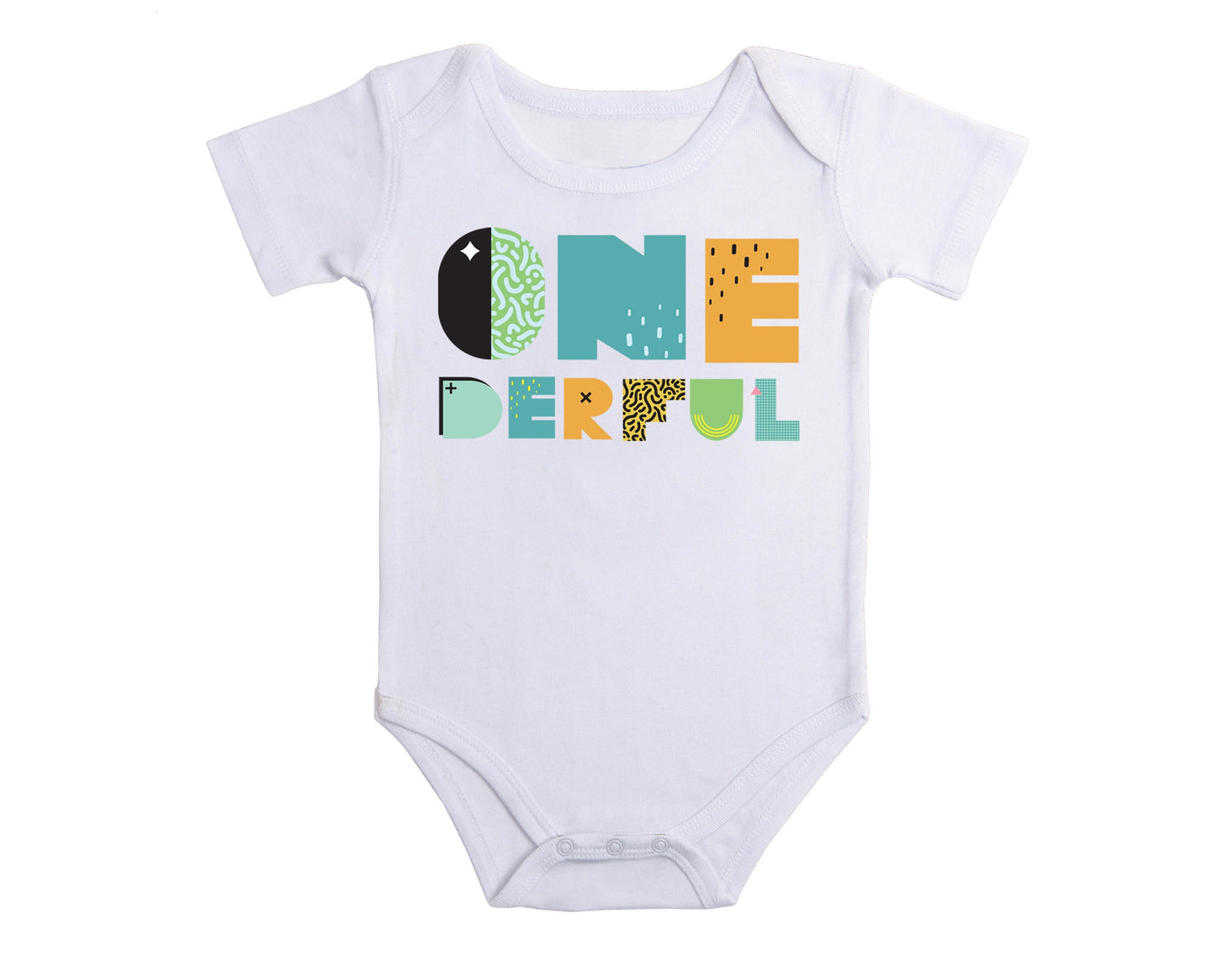 One-derful Birthday Shirt, Personalized 1st Birthday T-Shirt