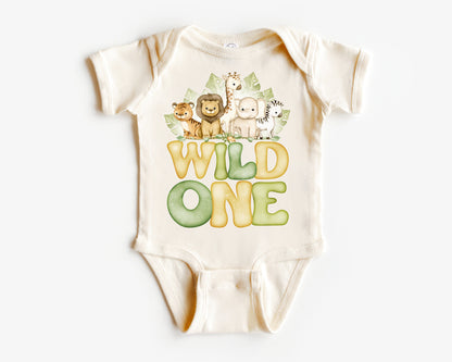 Wild One Safari Birthday Shirt