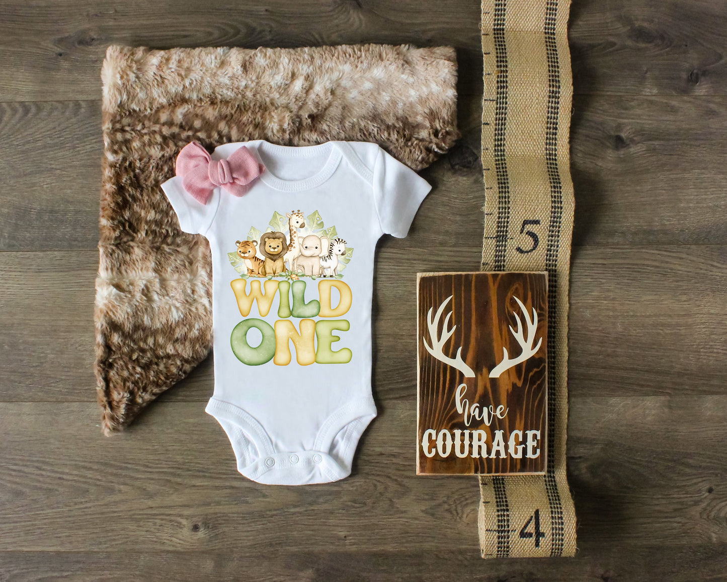 Wild One Safari Birthday Shirt