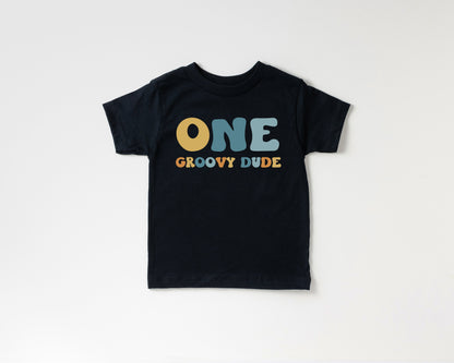 One Groove Dude Birthday Shirt