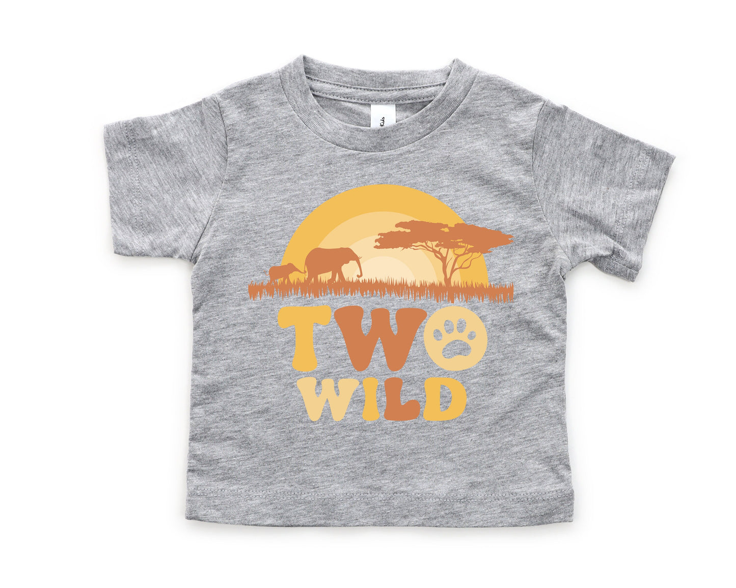 Two Wild Safari Birthday Shirt