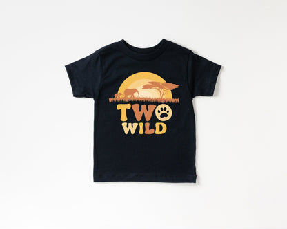 Two Wild Safari Birthday Shirt