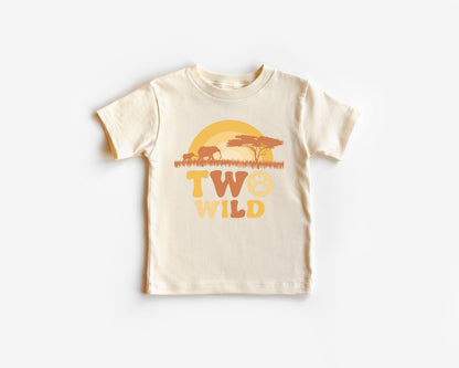 Two Wild Safari Birthday Shirt