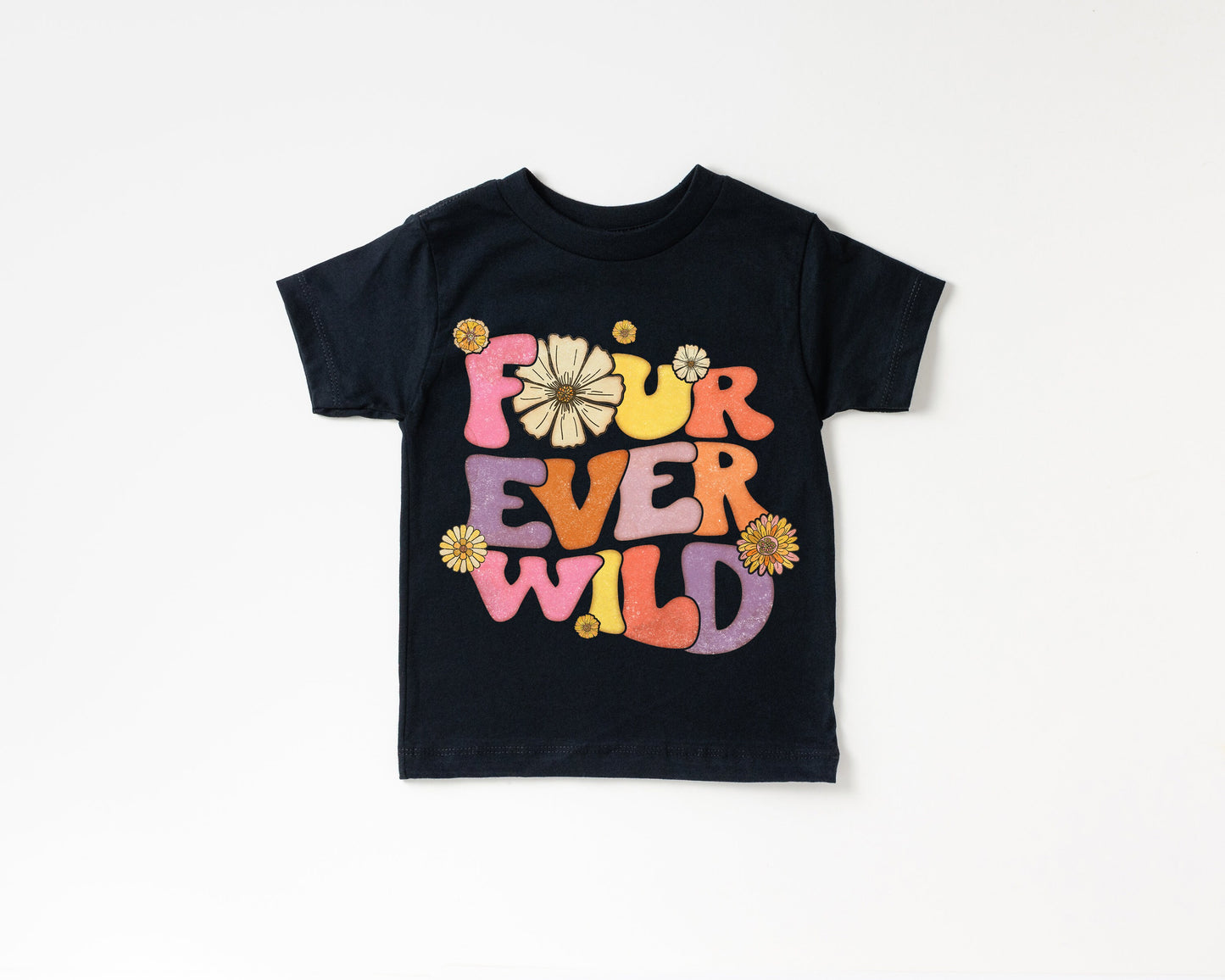 Four ever wild Birthday Shirt, Four Birthday Shirt, 4th Birthday Shirt