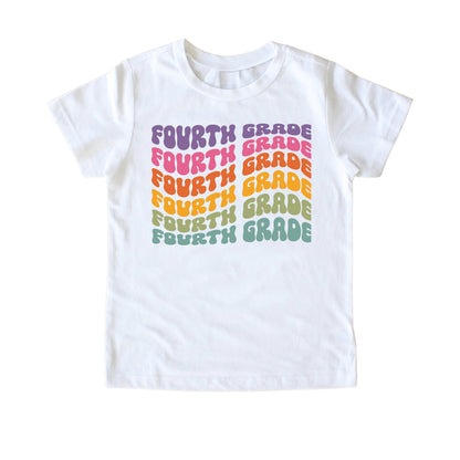 Fourth Grade T-Shirt, 4th Grade Shirt, Back to School Shirt