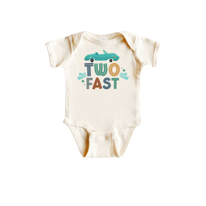 Two Fast T-Shirt, Two Fast Boys Birthday Shirt