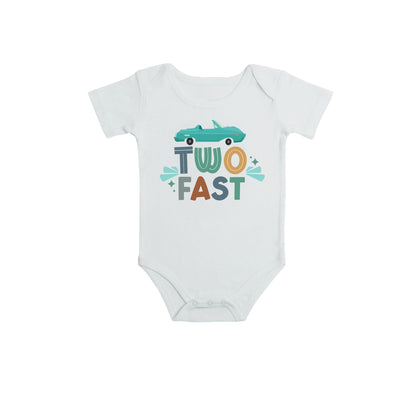 Two Fast T-Shirt, Two Fast Boys Birthday Shirt