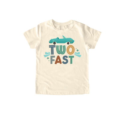 Two Fast T-Shirt, Two Fast Boys Birthday Shirt