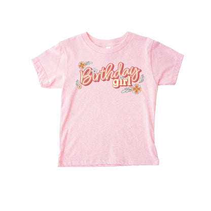 Birthday Girl T-Shirt, Girls Birthday Top