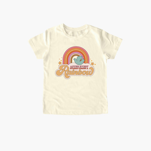 After Every Storm Comes The Rainbow Shirt, Retro Toddler Shirt