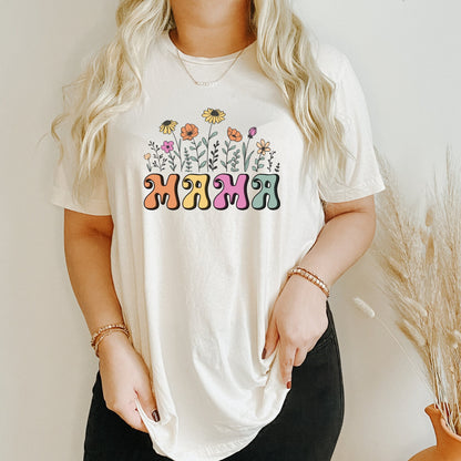 Mama Retro Shirt, Mother Day Gift T Shirt