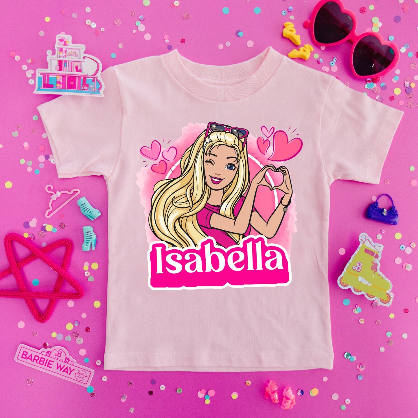 Personalized Named Girl Shirt, Any Name T Shirt