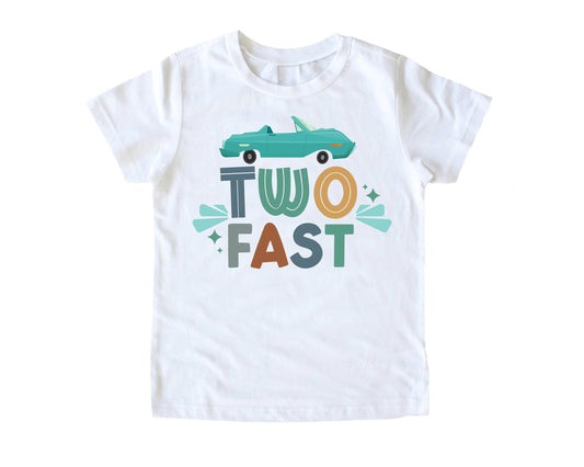 Retro Car Birthday Boy Shirt