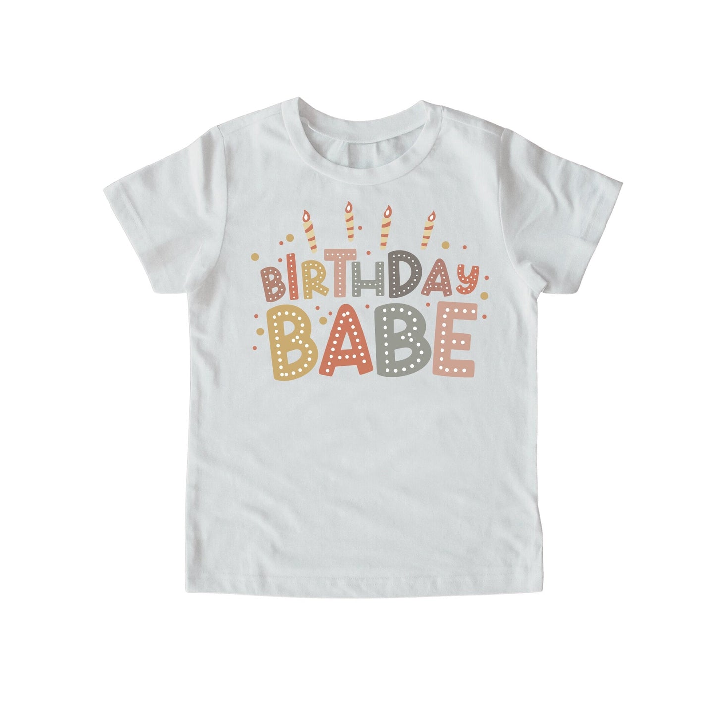 Birthday Babe T-Shirt, Girls Birthday Top