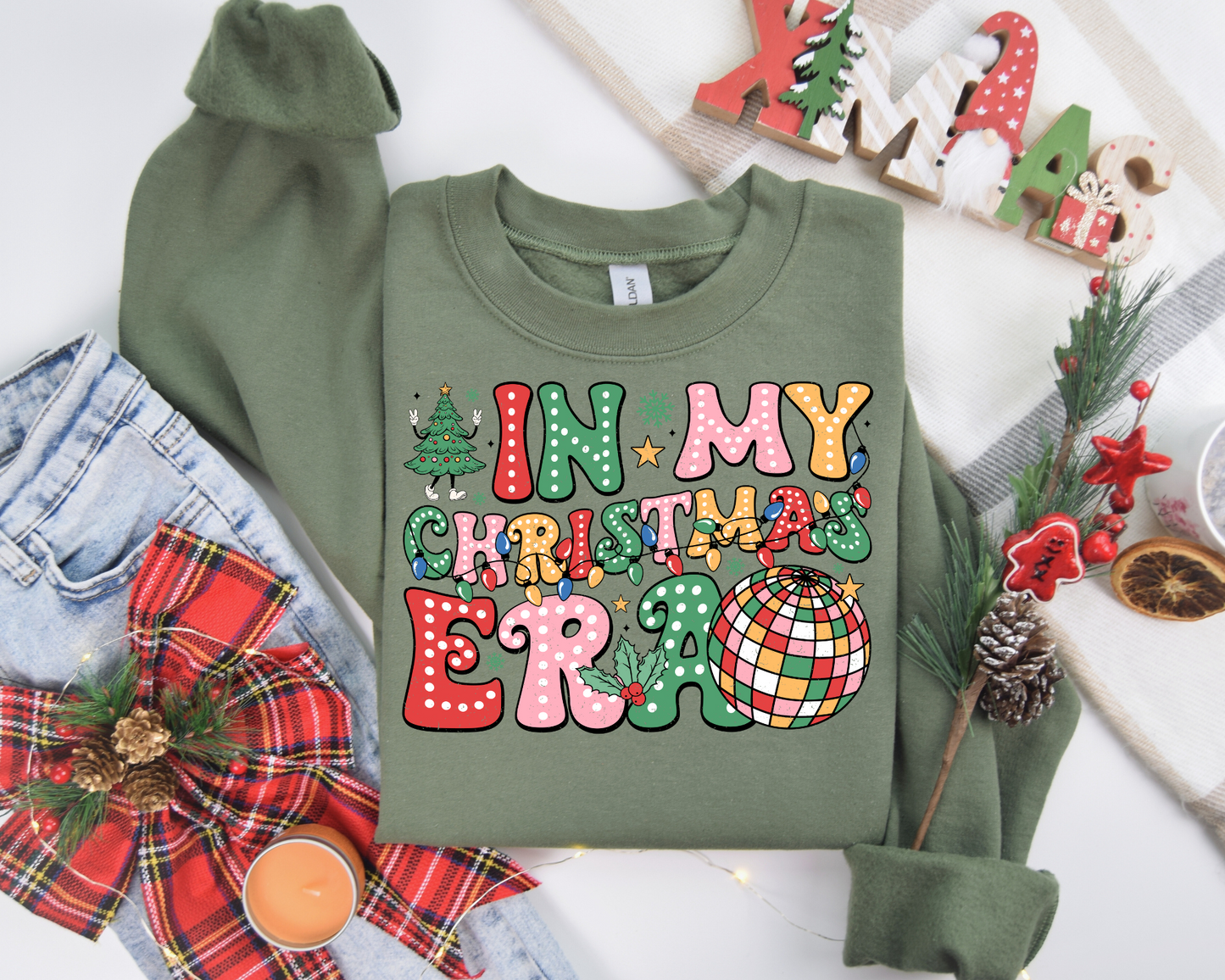 In My Christmas Era Sweatshirt – Christmas Vibes Gift