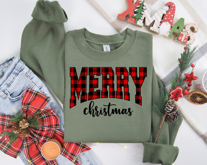 Merry Christmas Santa Retro Christmas Sweatshirt – Perfect Holiday Gift for Christmas