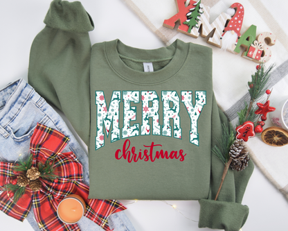 Merry Christmas Santa Retro Christmas Sweatshirt – Perfect Holiday Gift for Christmas (Copy)