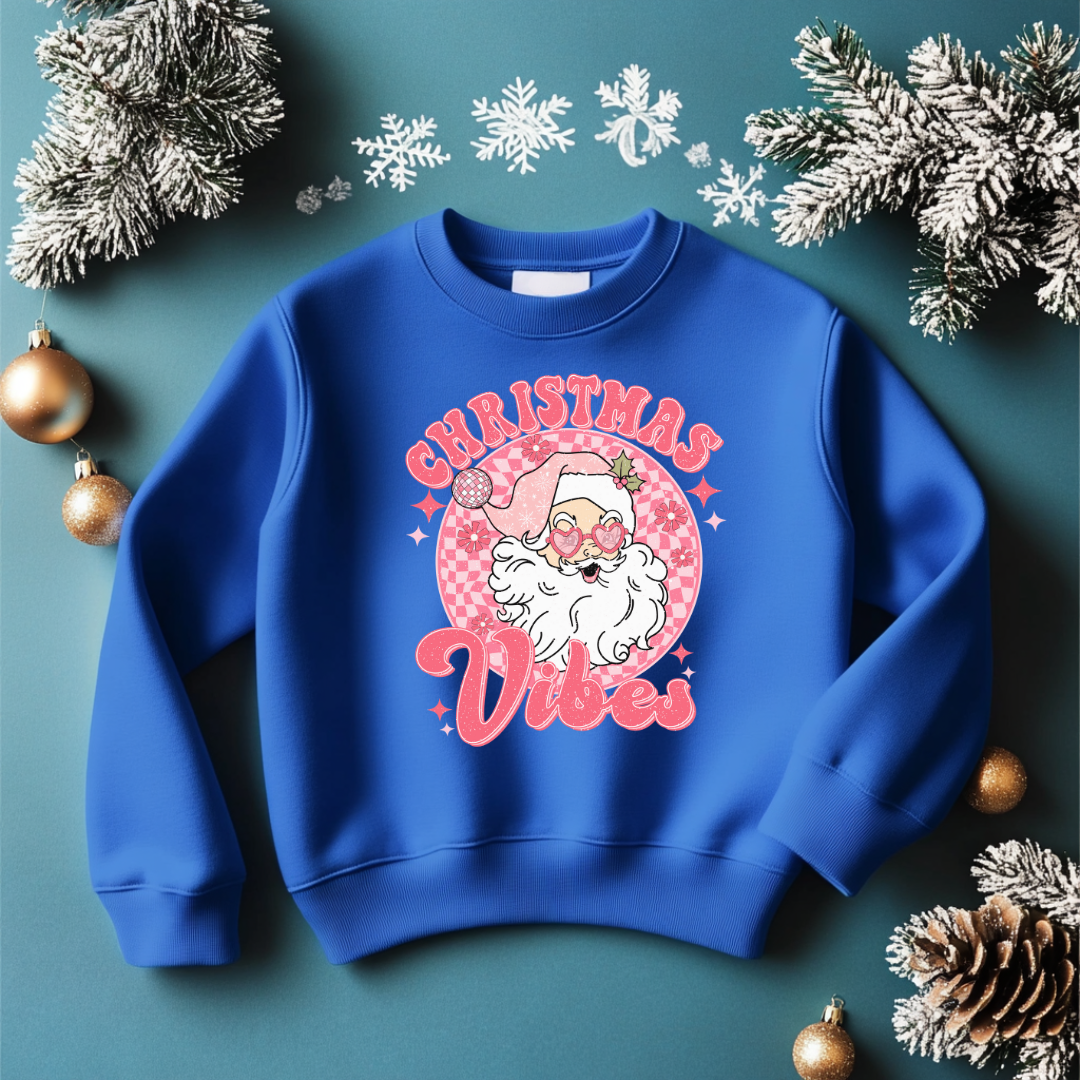 Christmas Vibes Sweatshirt Toddler