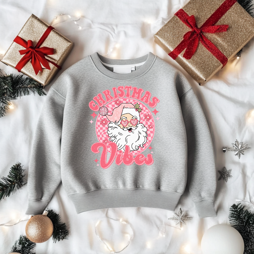 Christmas Vibes Sweatshirt Toddler