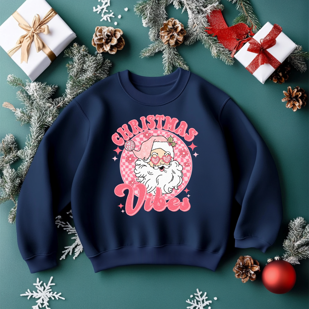 Christmas Vibes Sweatshirt Toddler