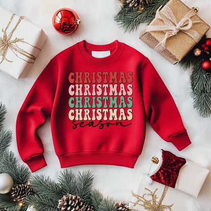 Christmas Season Sweatshirt Toddler