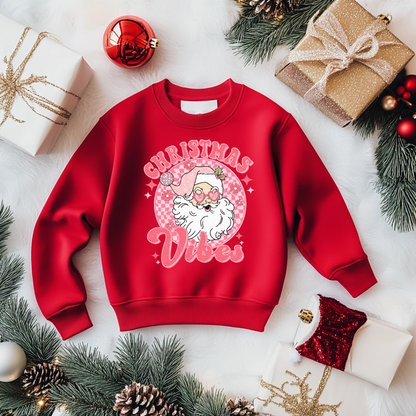 Christmas Vibes Sweatshirt Toddler