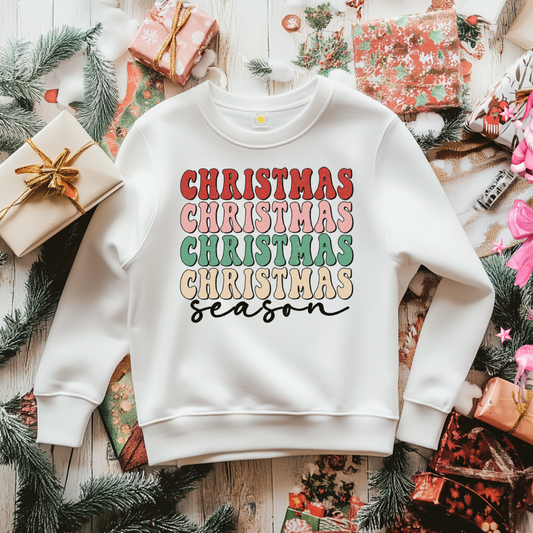 Christmas Season Sweatshirt Toddler